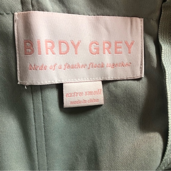 Birdy Gray Women’s Dress Formal Sage Bridal Maxi Strapless Prom - Picture 11 of 14